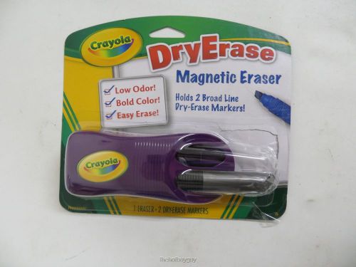 Crayola Dry-Erase Magnetic Eraser and 1 Dry-Erase Marker