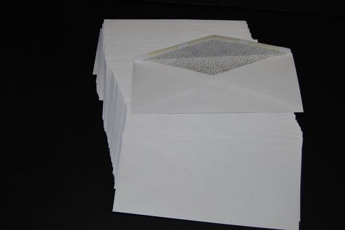 Lot Of 100 Top Flight no. 10 SECURITY ENVELOPES White Mead Mailers Free Shipping
