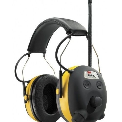 Headphones Hearing Protection Digital AM/FM Radio MP3 Work Mower Lawn Ears Noise