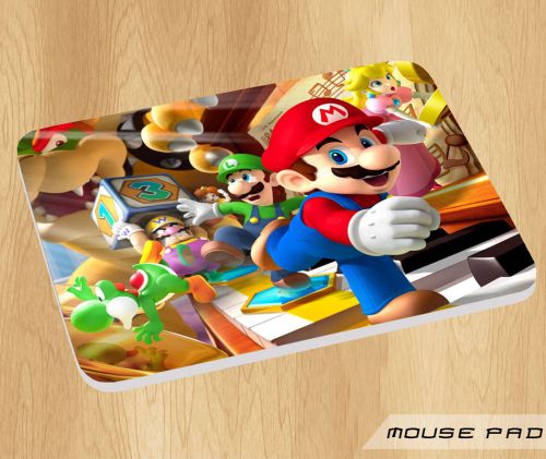 Super Mario Bros Design On Mousepad Gaming Anti Slip For Optical Laser Mouse New
