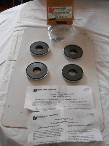 New federal signal vector lightbar magnetic mounting kit # vc21mk w/ box for sale