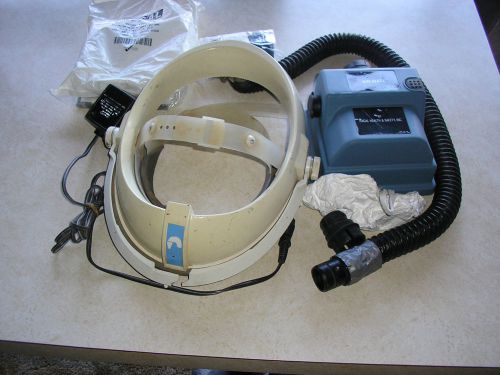 Racal airstream hood,overlays, airmate airsupply,charger, filter,batteries,belt for sale