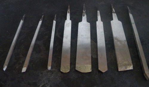 407 sorby set of 8 new unhandled wood turning tools for sale