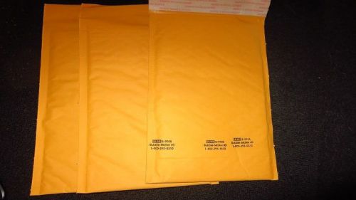 3 BUBBLE MAILER Padded ENVELOPE Self-Seal Mailer Bags outerWxL 6&#034; x 9&#034; Free S&amp;H