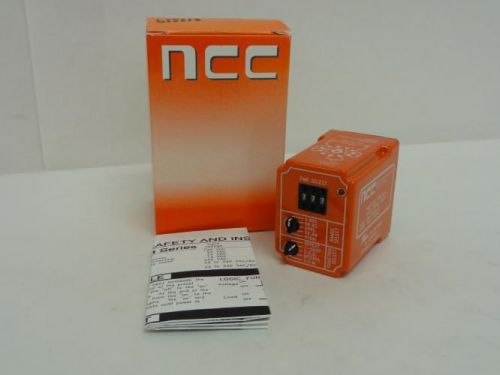 151082 New In Box, NCC TMM-0999M-461 Multi-Function Timing Relay 120V, 0.05s-999