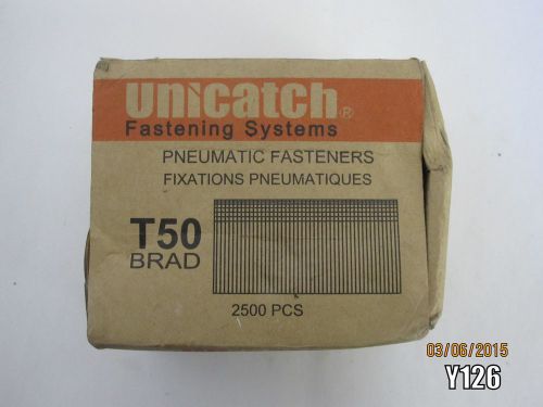 Unicatch T50BN brads fits Arrow &amp; others Aprox. 1500-2000 Brads