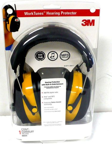 Peltor 3M WorkTunes Digital AM/FM Radio Headphones Hearing Protection -90541