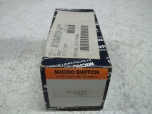 MICROSWITCH 913LEA-011 CONTROL SWITCH 120VA *NEW IN BOX*