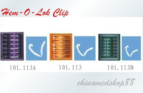 120053 new hem-o-lok clip xl l ml size ligation clip applier 101.113 yellow for sale