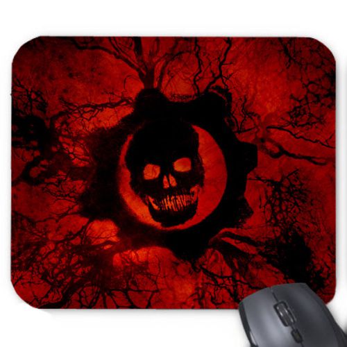 Gear Of Wars 3 Anti-Slip Design on Mousepad For Optical Laser Mouse
