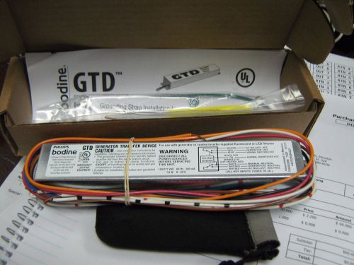 Philips bodine gtd generator transfer device pet00001 for sale