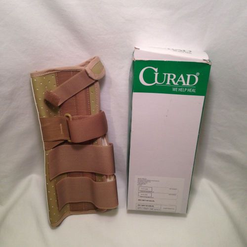 Medline Curad ORT18100LXL Vinyl Wrist And Forearm Splint Left L/XL New In Box