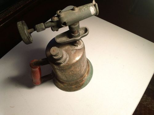 Otto Bernz Motgomery Wards Antique Vintage Blow Torch Steam Punk
