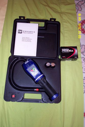 TIFRX-1A FREON LEAK DETECTOR NEW WITH A FULL CASE OF DURACELL INDUST. BATTERIES