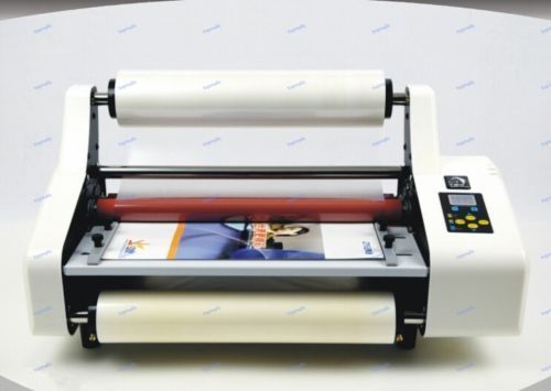 335mm digital control 13&#034; thermal hot/cold roll laminator laminating machine for sale
