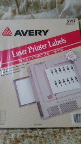 Avery Laser Printer Labels for 5 1/4&#034; Diskettes-5197
