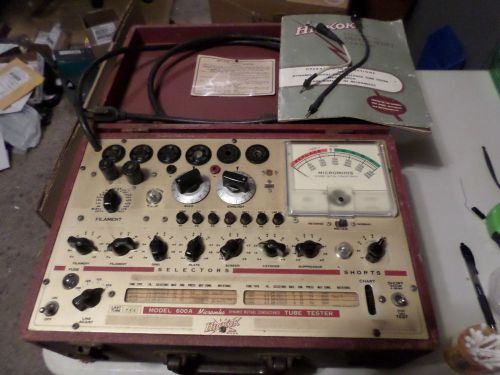 Hickok Dynamic Mutual Conductance Tube Tester  Model 600A