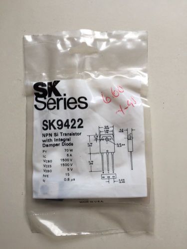SK9422 Transistor NPN Si With Integral Damper Diode