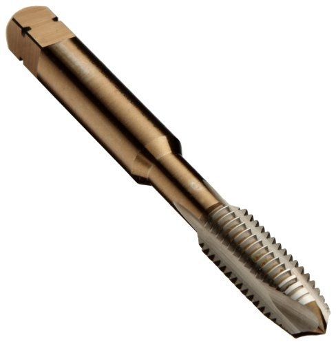 Dormer e005 powdered metal spiral point threading tap, gold oxide finish, round for sale