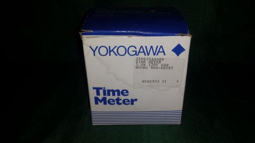 YOKOGAWA ~ TIME METER (HOURS) ~ P/N 240631AA-AE8 ~ NEW IN THE BOX