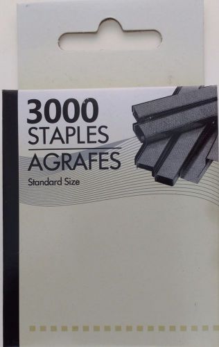 STAPLES Standard Size 3000/Pack