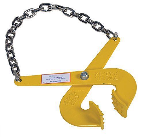 Vestil pal-12 steel single scissor pallet puller, 5000 lbs capacity, 7&#034; opening for sale