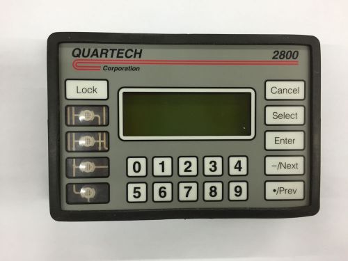 QUARTECH Operator Interface Panel 2800-0-B