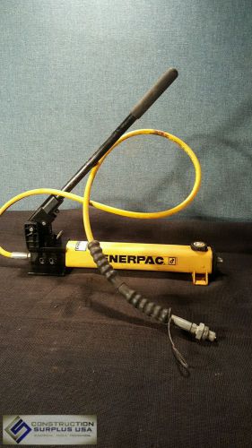 Enerpac P391 Hand Pump 1 Speed 10, 000 psi *Needs Seal*     77405
