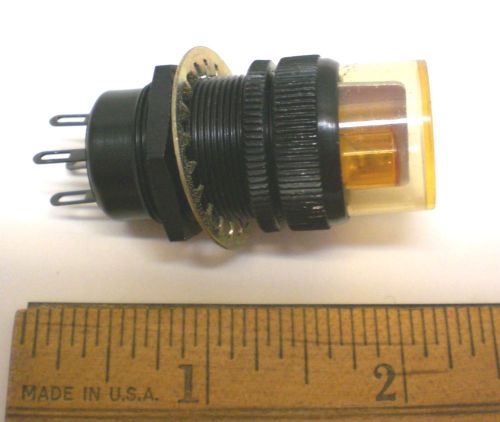 1 Rare Dialight Pilot Lamp Assembly for Dual Data Lamps, Made for Military, USA