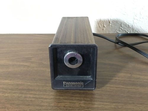 Vintage panasonic auto stop electric pencil sharpener kp-77n plunger feet for sale