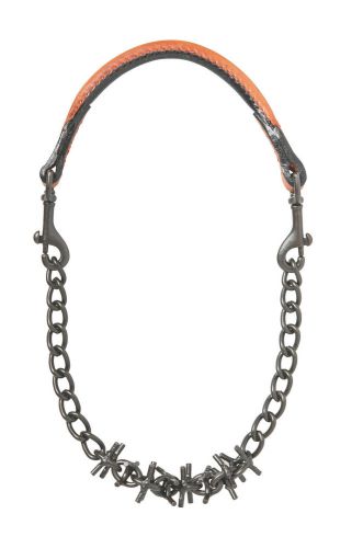 Weaver Oil Rubbed Pronged Chain Goat Collar-22