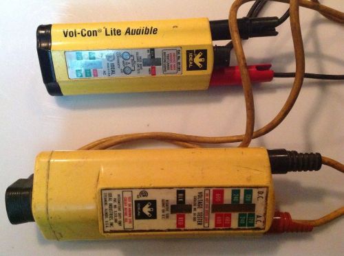 IDEAL VOL-CON voltage TESTERS 61-101 &amp; 61-065 - both work