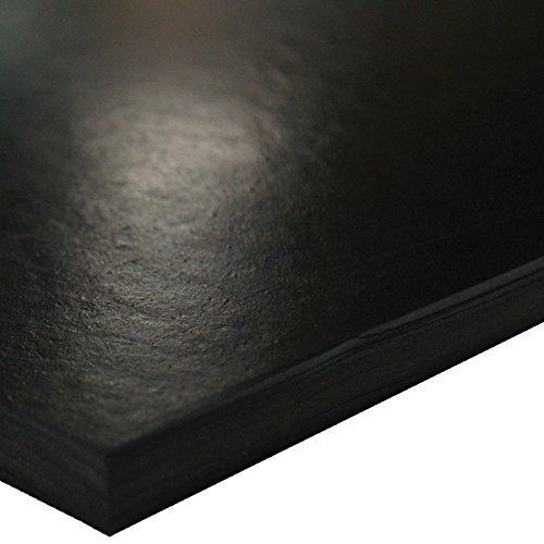 Small parts sbr (styrene butadiene rubber) sheet, 70 shore a, black, smooth for sale