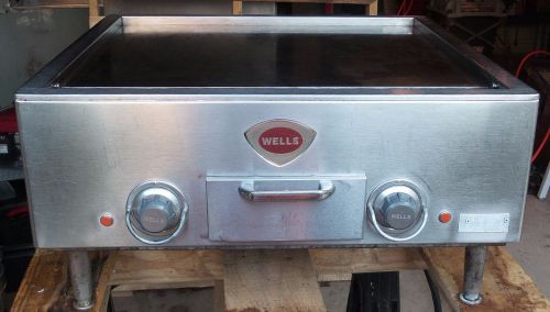 Wells - G-13 - 24&#034; Electric Griddle Stainless Steel