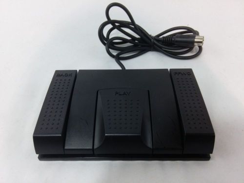 Sanyo FS-56 Transcriber Dictation Machine Foot Control Pedal with 6 Prong Plug