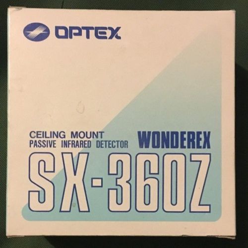 Optex SX-360Z 60&#039; 360-Deg Ceiling Pir *NEW*!!!!!