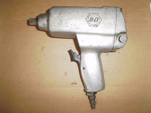 Black &amp; Decker 1/2&#034; Air Impact Wrench Model 2297 Type 1 Tested Works Great
