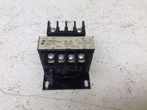 Hammond MH50JG .050 kVA 50 VA Control Transformer HPS 24 VAC