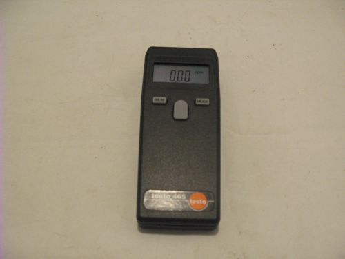 Testo 465 Non Contact Tachometer batteries not included