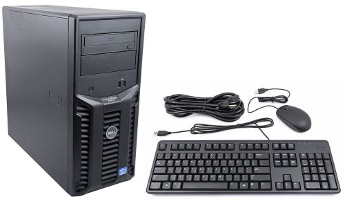 T110 II Dell PowerEdge Tower Server w/ Keyboard and Mouse (New)
