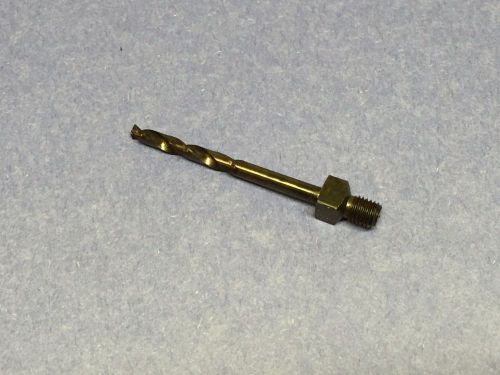 Aircraft/ aviation tools #21 threaded drill bit long (new) for sale