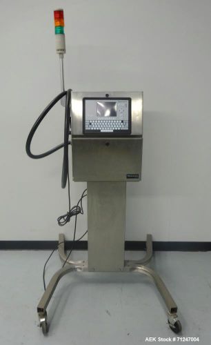 Used- VideoJet Model 1310 Ink Jet Printer. Machine is capable of 1 to 3 lines of