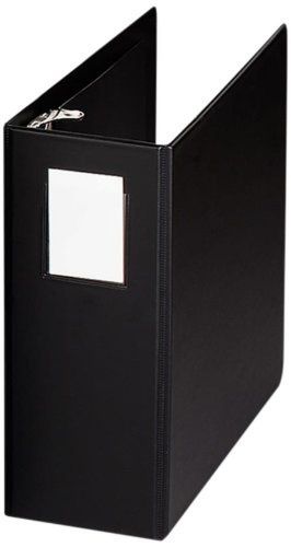 Sparco Slant Ring Binder with Label Holder 5-Inch Capacity 8-1/2 x 11 Inches ...