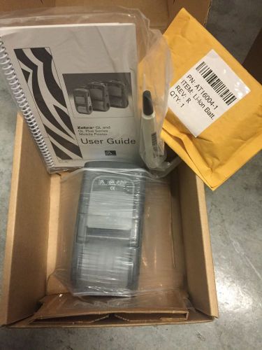 Lot 8 zebra ql220 thermal barcode mobile portable receipt printers new ql 220 for sale