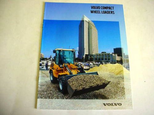 Volvo zl402 l30 l35 l40 l45 wheel loaders brochure for sale