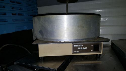 Pizza Deli Wrap Machine Heater Wisco Model 630 Commercial Heat Shrink Wrapper