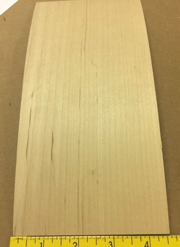 Maple wood veneer 4&#034; x 9&#034; with phenolic backer &#034;A&#034; grade quality 1/20th&#034; thick