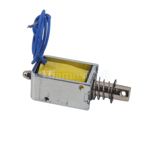 12V Push Pull Open Solenoid Electromagnet Actuator 10mm Stroke 0.2Kg Force