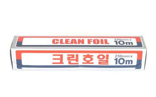 CLEAN FOIL Aluminum Foil 250mm x 10M Cooking Roll Paper Kitchen Made in Korea