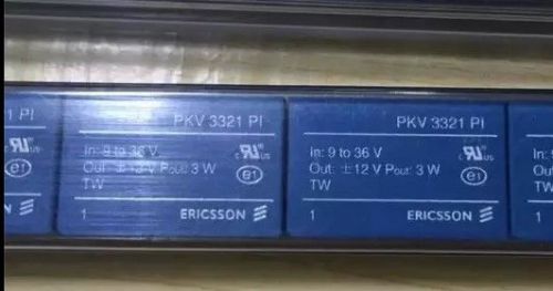 PKV3321PI Ericsson DC/DC PS DUAL-OUT 12V/-12V 0.125A 3W (1 PER)